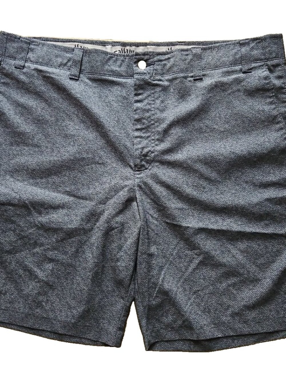 Callaway Golf Shorts Mens Sz 40 Dark Gray Stretch Active Waist Band Opti-Dry